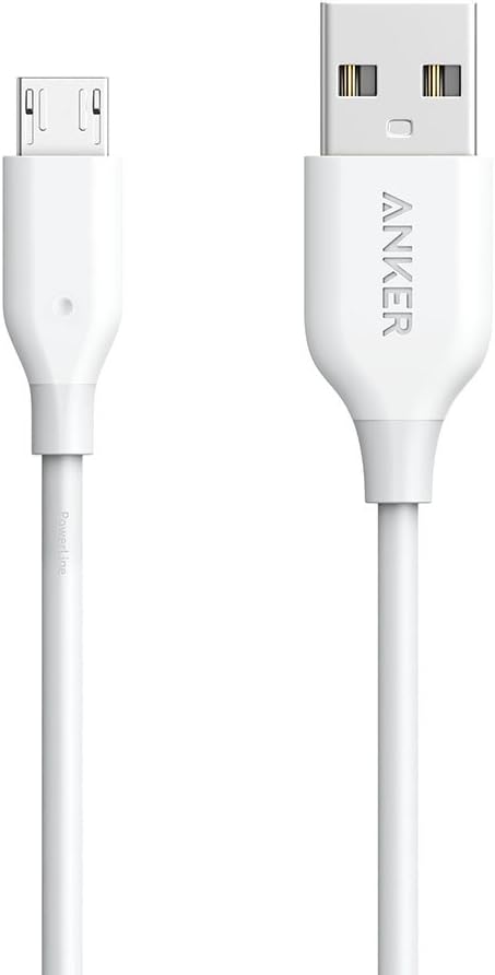 anker Anker Powerline Micro Usb 3ft 3 FT Brand: Anker | Connector type: Micro USB | Cable type: USB | Compatible devices: Mobile Phones | Special features: Tangle Free | Compatible phone models: Samsung