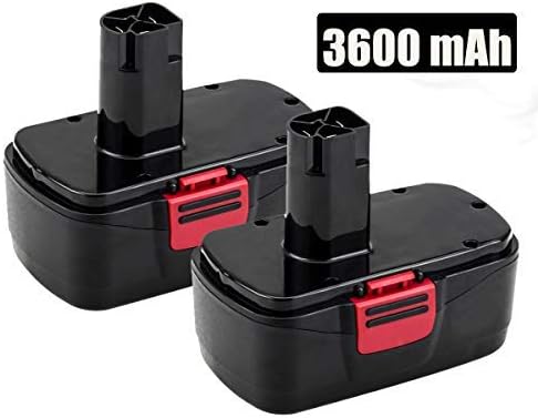 2Packs 19.2 Volt 3.0Ah Replacement Battery Compatible with Craftsman C3 DieHard 130279005 130279003 130279017 315.113753 315.115410 315.11485 1323903 1323517 11375 11376 Cordless Drill Tool