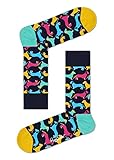 Happy Socks Unisex Dog Socken, Mehrfarbig (Multicolour 650), 41-46 EU