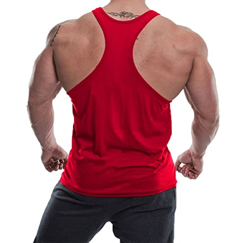 Image of THE BLAZZE 0051 Men's Tank Tops Muscle Gym Bodybuilding Vest Fitness Workout Train Stringers