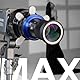 Bowens Mount Optical Snoot Kit für Aputure Amaran 100X/D, 200X/D, 150C, 300C, 600X Pro, Godox SL60 – Spotlight Projektion mit 5 Farbfiltern, 30 Gobos und 5 speziellen Farb-Gobos.