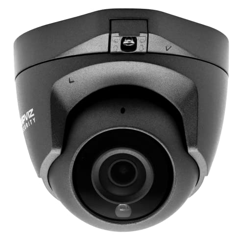 Get Special Price Anpviz 5MP IP POE Dome Camera Outdoor with Audio/Mic, H.265 Indoor Outdoor Grey Video Surveillance Camera, 108° Wide Angle 2.8mm Lens IP66 Waterproof Camera with 98ft Night Vision, 3.5in Base