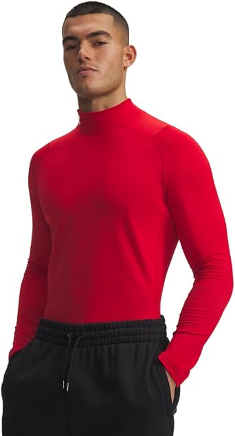 Under Armour Mens ColdGear Armour Fitted Mock