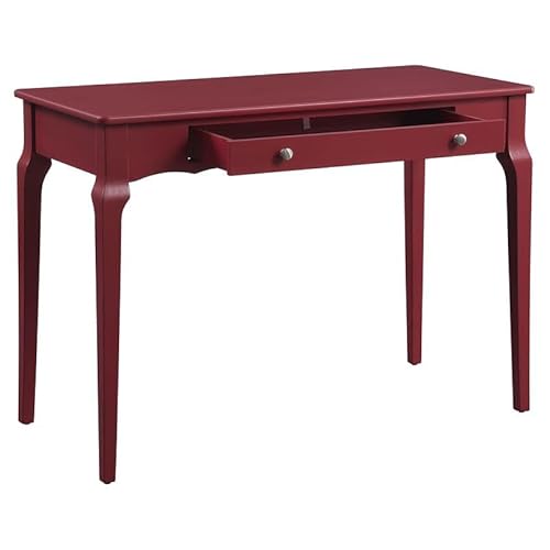 Acme Furniture Alsen Writing Desk, Red Finish #TOP5
