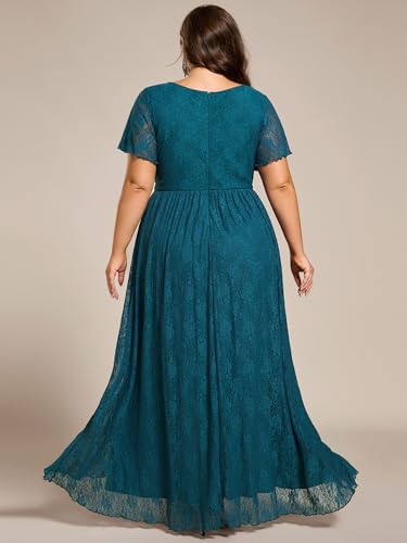 Robe semi-formelle grande taille Ever-Pretty Plus fluide 01489-DA - 2