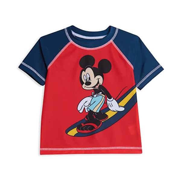 Disney Mickey Mouse Raglan Badehose, 2-teiliges Set – Bild 3