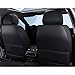 MVRVMV for BMW X5 All Season Front Seats Cover, Universal Seat Protectors (Front Pair/All Black)