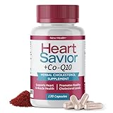 Natural Supplement with CoQ10, Red Yeast Rice, Niacin, Policosanol and Guggul. The Natural Way. by New Health Plus 60 MG Co-Q10 (120 caps)