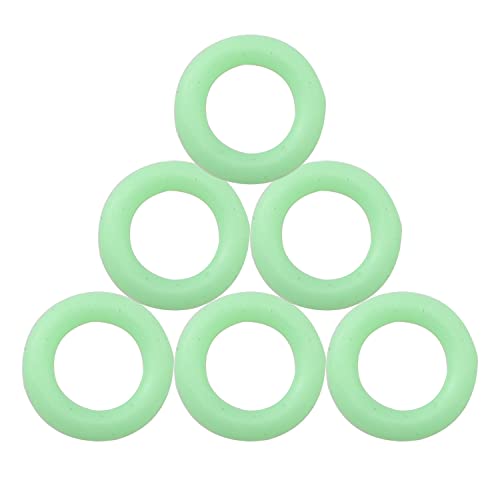 JCBIZ 30PCS Tents Accessories Tent Canopy Nail Ring Tent Stakes Ring Fluorescent Glow in The Dark Tent Ring Tent Nail Rings