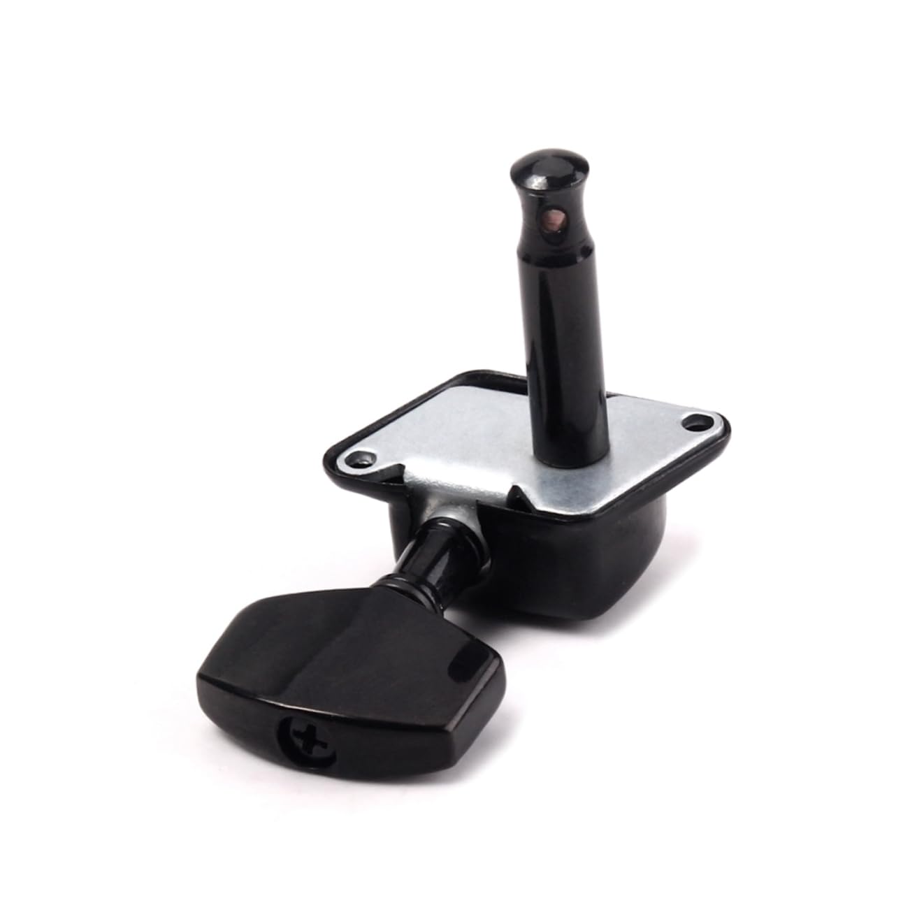 Vaguelly Guitar Machine Heads 6 Pcs Semiclosed Tuning Pegs 3l3r for Acoustic Electric Guitars Mounting Screws