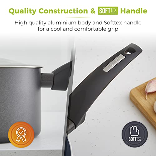 Tower T80356 Cerasure 16 Cm Saucepan With Non-Stick Coating, Suitable For All Hob Types, Graphite - 5