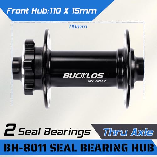 BUCKLOS Boost Thru Axle Wheelset