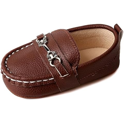 LONSOEN Baby Boys Girls Loafers Cover