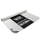 chill SLEEPLONGER Matratzenunterlage 140x200 cm - Lattenrost Matratzenschoner mit Noppen - Antirutsch Lattenrostschoner 140 x 200 cm für Matratze und Boxspringbett - Vegan atmungsaktiv