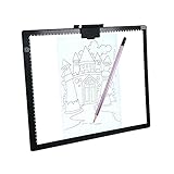 Amplia aplicación: ideal para bocetos, dibujos, animación 2D, práctica de caligrafía, diseño de ropa, pintura con diamantes, etc. Se puede alimentar fácilmente a través de un cable tipo C al conectarlo a cualquier puerto tipo C como computadora, computadora portátil, adaptador de corriente, etc.