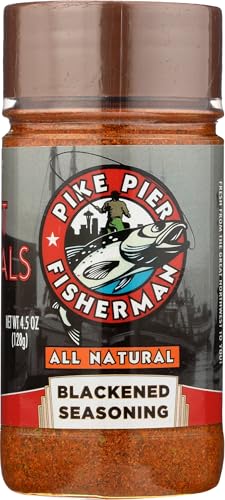 PIKE PIER FISHERMAN Blackened Seasoning (4.5 oz.)