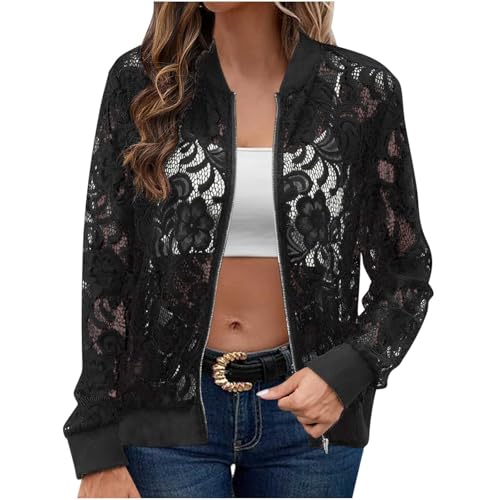 ジャケット・アウター MEDI LACE EMBROIDERY COLLAR JACKET 41fqe5Z7DgL.jpg