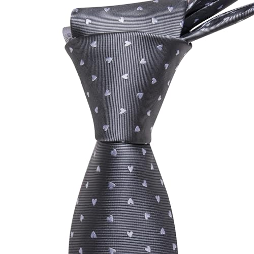 Image of Barry.Wang Fun Animal Ties for Men Designer Handkerchief Cufflink WOVEN Casual Necktie Set Festival