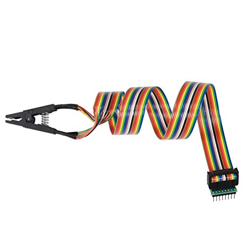Alamscn Sop16 Ic Test Clip Sop Soic 16 Soic16 Sop Soic 16 Pin Ic Flash Chip Test Clamp Bios Programmer Ic Clips Socket Adapter Sop16 To Dip16 For 25 Series Rt809F Tl866Cs Tl866A #TOP3