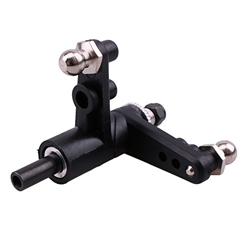ZIJIA HSP 08425 Asamblea de dirección A para RC 1:10 HSP Off-Road Buggy Truck Car Parts Negro