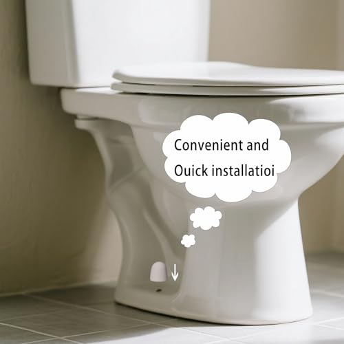 Y.A. LOTUS 4 Packs Toilet Bolt Covers White, 1.45IN Height Universal Toilet Caps for Bottom of Toilet Decorative