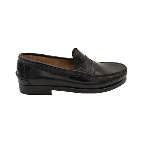 Benavente Zapato MOCASÍN Marca Antifaz Piso Goma Negro Benavente Zapato MOCASÍN Marca Antifaz Piso Goma Negro