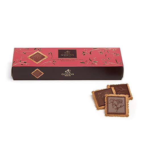 Godiva Prestige Kekse Milchschokolade 12 Stück: - Knusprige Kekse mit Milchschokolade und Lady Godiva-Motiv - 100 g – Bild 5