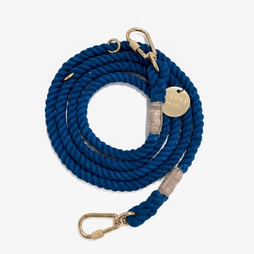 Found My Animal/犬用 リード 2.1m 大型犬 ハンズフリー 2頭引き 7ft LEASH DARK BLUE JEAN L (B0H35V9C8N) Amazon価格推移・価格追跡