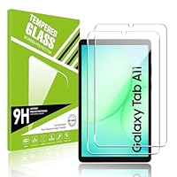 Schutzfolie Kompatibel mit Samsung galaxy Tab A11 für Panzerglas, 2 Stück 9H Härte Anti-Kratzen Glass Protector, Anti-Bläschen Panzer Schutz Glas, HD Clear Displayschutz