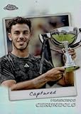 Francisco Cerundolo trading Card (Argentina Tennis Champion) 2024 Topps Chrome Captured Refractor #CTDFC Championship Trophy