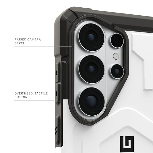 Image of Urban Armor Gear UAG Designed for Galaxy S26 Ultra 5G Case, Pathfinder - Compatible with Magnetic Charging Armor Shell Impact-Resistant Rugged Military Drop Tested Protective Cover - White