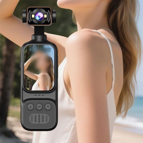 Caméra de vlogging 2K grand angle 270° avec stabilisation active - 3