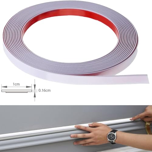 Tile Trim, Peel and Stick Wall Moulding Panels, Peel and Stick Moulding Trim, Beading for Mirror Floor, Cabinet, Ceiling - Image 4