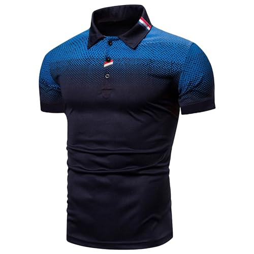 T-shirt de golf anti-transpiration pour homme actif