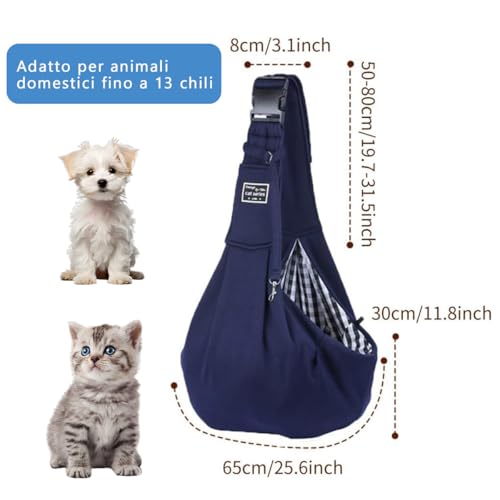 CUEMOON Reisetasche für Hunde, Transporttasche für Spaziergänge und im Freien, für Hund/Katze bis 7,5 kg,Schwarz