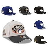 [SJZWBRC] ドジャース 2025年 優勝記念 帽子 野球帽 大谷翔平 佐々木朗希 山本由伸 優勝パレード バイク キャップ イベント周り キャップ アウトドア 調節可能な 56-60cm 非公式 (E)