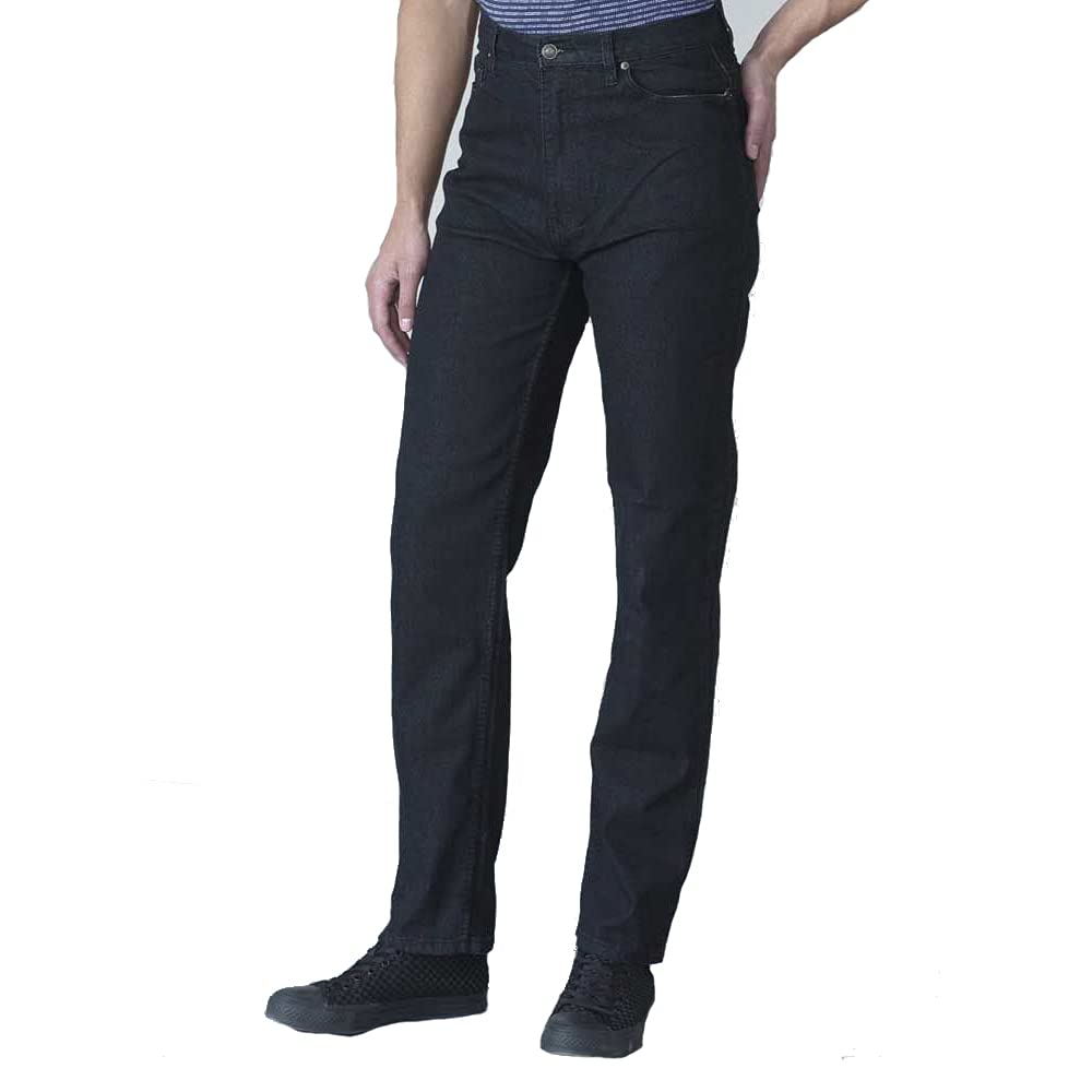 Duke D555 Men's Black Kingsize Stretch Jeans (42"-60") (60" 30", )