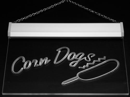 ADVPRO i506-b Corn Dogs Cafe Shop Display Logo Neon Light Sign