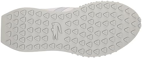 Lacoste Women's L-Spin Deluxe Sneaker, WHT/LT TRQS, 10 | Image 3