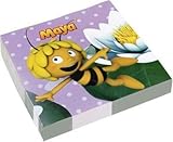 [RusToyShop] 16 pcs Napkins , Children's Holiday Party Whistle Maya the bee Table Party Treats Supplies Favors Birthday 33 * 33 cm