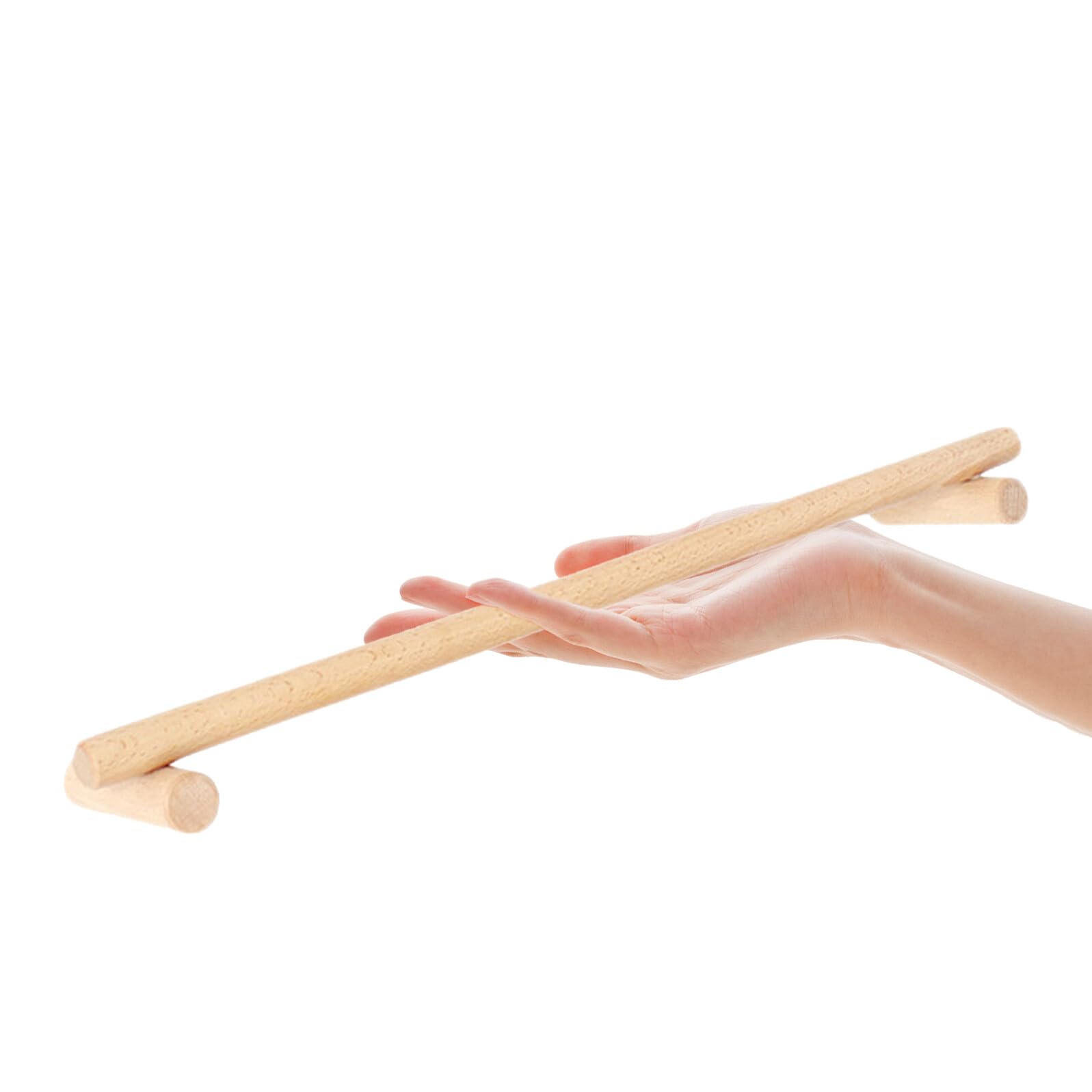 Porte-serviettes bois chaleureux pour une salle de bain esprit spa