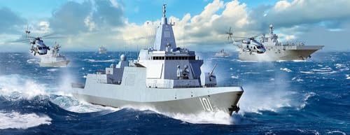 Trumpeter 03620 Destroyer Type 055 PLA Navy Maquette Plastique 1/200 à Monter
