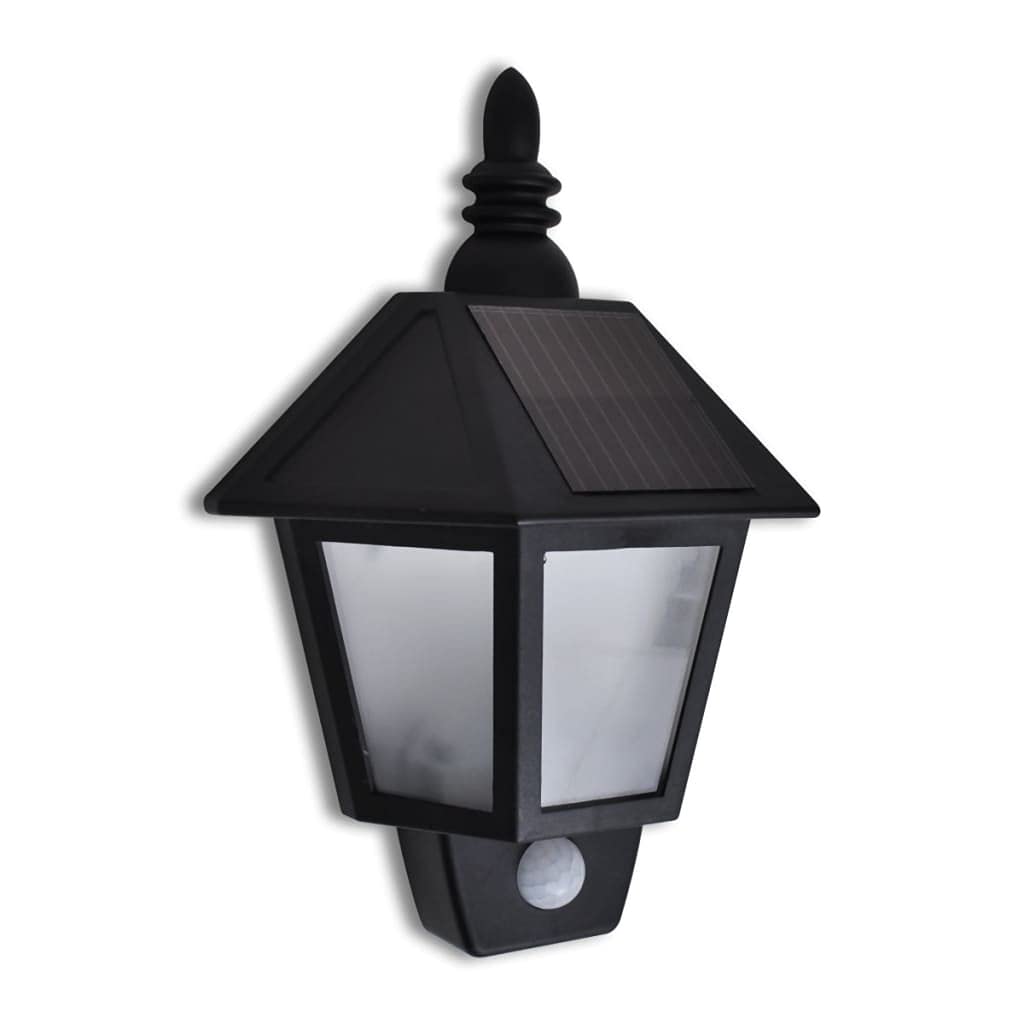 Vidaxl Solar Wall Lamp With Motion Sensor Wall Lanterns from B&Q