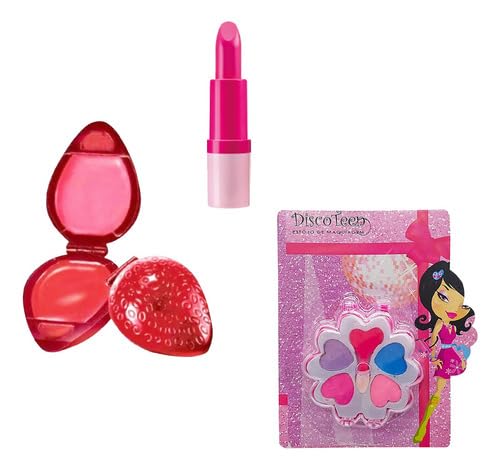 Kit Maleta Maquiagem Infantil Presente para Pequenas Princesas