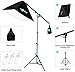 CRAPHY Professional Photo Studio Soft Box Lights Continuous Lighting Kit 3x135W 5000K Bulbs + 20