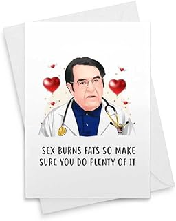 Funny Dr.Now Card - Mother's Day, Valentine's Day, Christmas, Father's Day, Anniversary Day, Galentine, Birthday Wife Husband Boyfriend Girlfriend Her Him [00004]