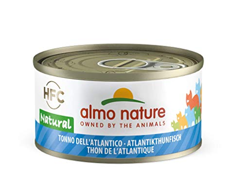 Almo Nature HFC Natural Katzenfutter nass -Atlantikthunfisch 24 x 70g Cover