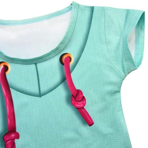 Disfraz Princesa Sugar Candy con Leggings Verde Menta 4-5T miniatura 5