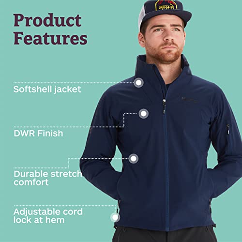 Marmot Alsek Veste Homme softshell stretch et coupe-vent - 6