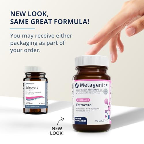 Metagenics Bundle - HerWellness Estrovera & PhytoMulti - 90 Tablets of Estrovera for Hot Flashes, Menopause Relief & Night Sweats* - 120 Tablets of PhytoMulti for Overall Health & Aging* - Image 5